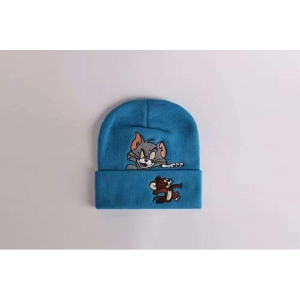 Supreme Tom Jerry Ribbed Beanie (Blue)