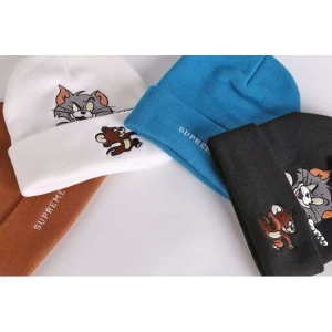 Supreme Tom Jerry Ribbed Beanie Collection
