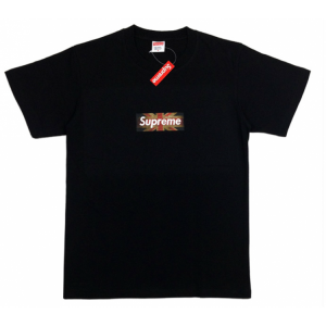 Supreme UK Flag Box Logo T-Shirt (Black)