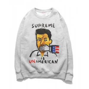 Supreme Unamerican Shut Sweater (Gray)