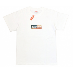 Supreme USA Flag Box Logo T-Shirt (White)