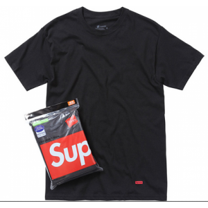 Supreme "NYC Hanes" T-shirt (Black)
