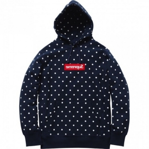 Supreme x Comme Des Garcons Polka Dot Hoodie (Navy)