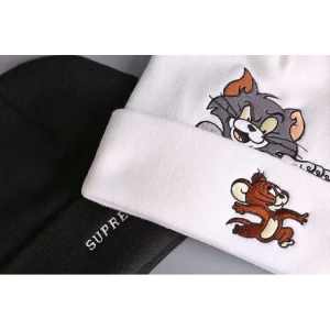 Tom Jerry Supreme Beanie (White)