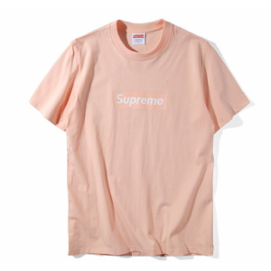 Supreme Box Logo Classic T-Shirt (Peach)