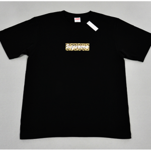 Supreme Box Logo Leopard T-shirt (Black)